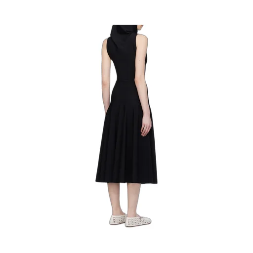 Sleeveless Hooded Dress