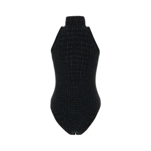 Mock Neck Knit Bodysuit