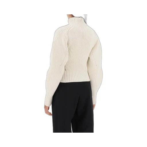 Rib Long-Sleeved Sweater