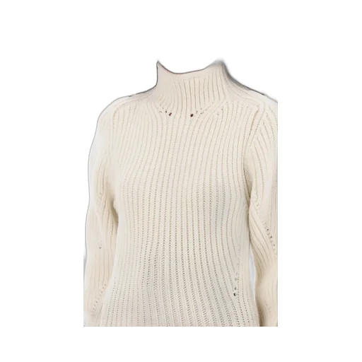 Rib Long-Sleeved Sweater