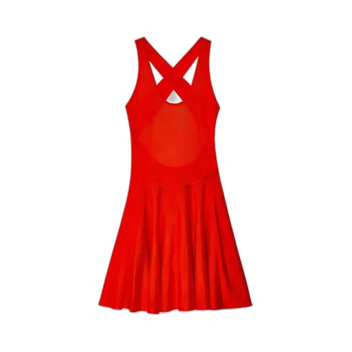 Criss-Cross Flared Minidress