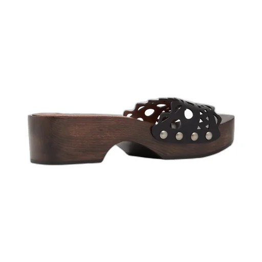 Logo High-Heeled Sandals