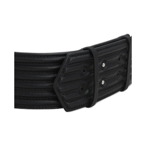 Embossed Leather Belt