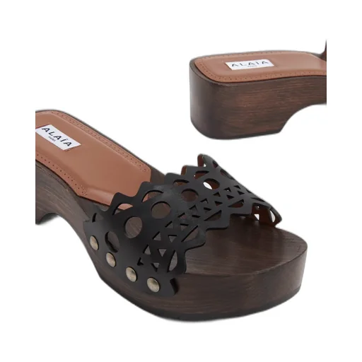 Logo High-Heeled Sandals