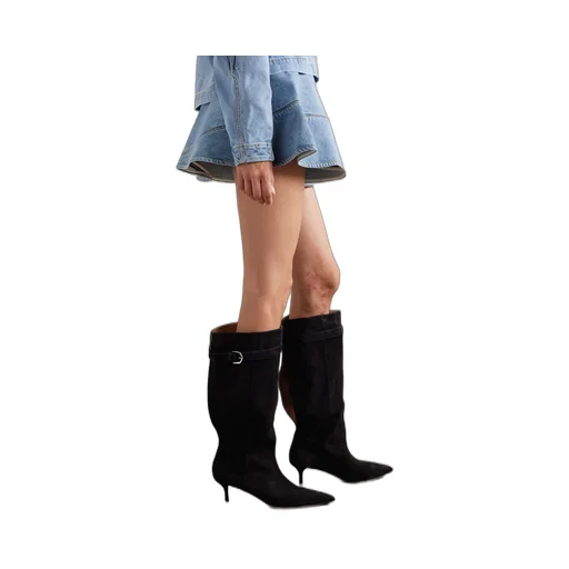 Digging And Cutting Detail Boots