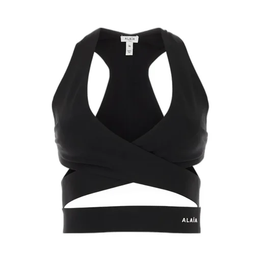 Crossover Sleeveless Cropped Top