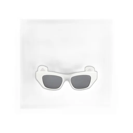 Logo-Print Square-Frame Sunglasses