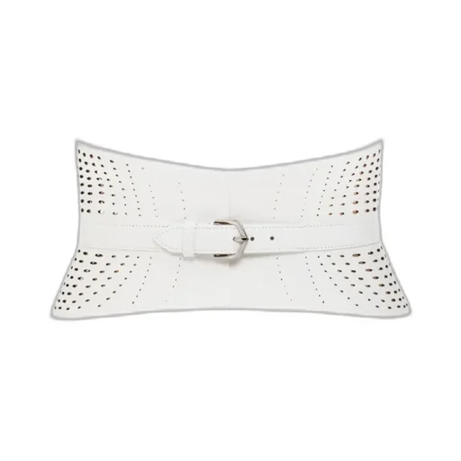 Laser-Cut Bustier Buckle Belt