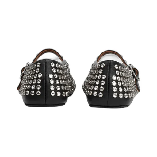 Embellished Ballet Flat Shoes