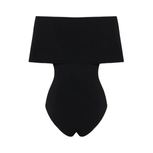 Off-Shoulder Stretch Bodysuit