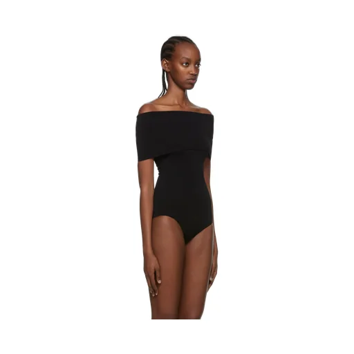 Off-Shoulder Stretch Bodysuit