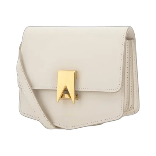 Logo Printed Shoulder Bag