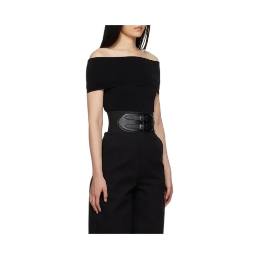 Off-Shoulder Stretch Bodysuit