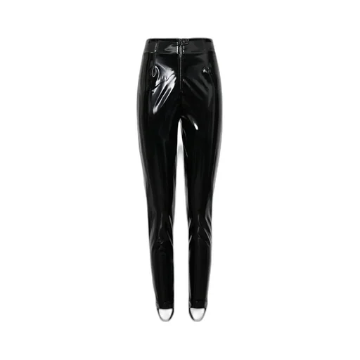 High Shine Stirrup Hem Pants