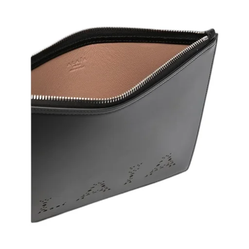 Sandy Zipped Large Clutch Bag