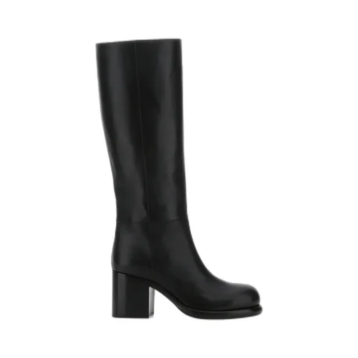 Round-Head Thick Heel Boots