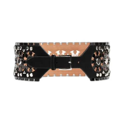 Hollowed-Out Detail Belt