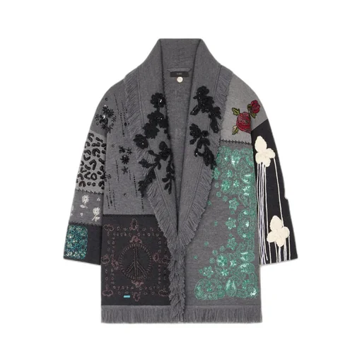 Midnight In Manhattan Knitted Cardigan