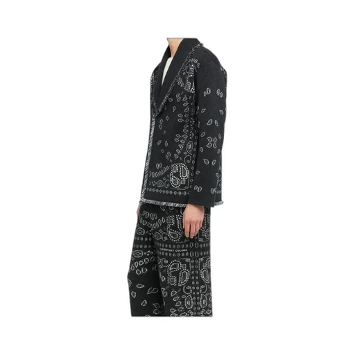 Bandana Jacquard Cardigan