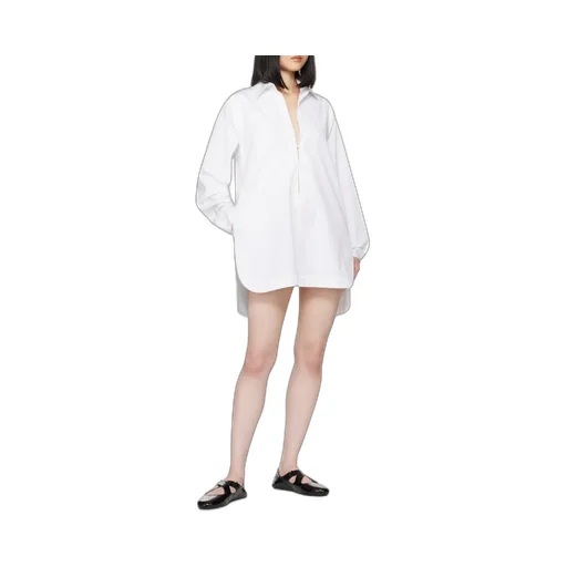 Tunic Poplin Shirt Dress