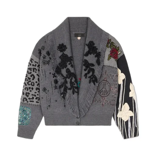 Midnight In Manhattan Bomber Cardigan
