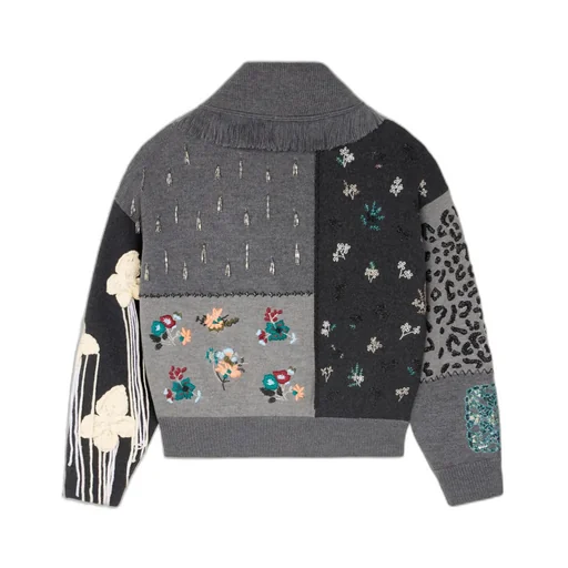 Midnight In Manhattan Bomber Cardigan