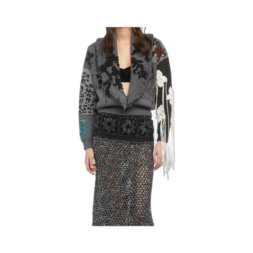 Midnight In Manhattan Bomber Cardigan