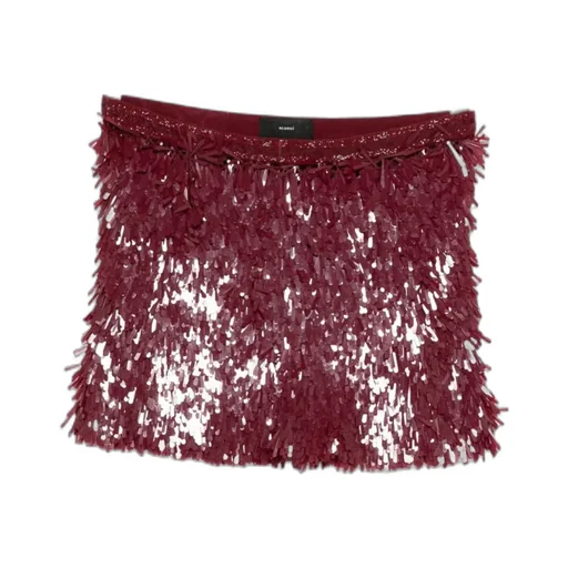 Fringe Mini Skirt