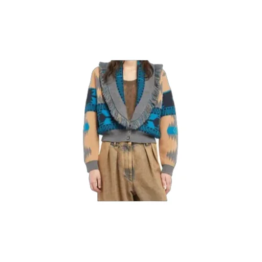Icon Jacquard Fringe Bomber Jacket