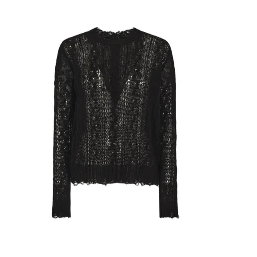 Distressed Knitted Jumper