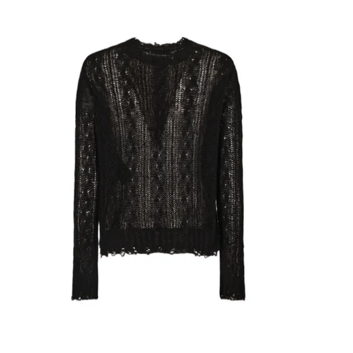 Distressed Knitted Jumper