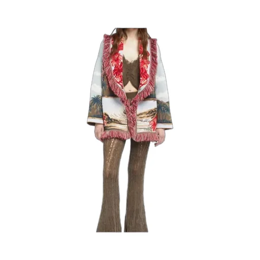Hidden Bay Fringed Cardigan
