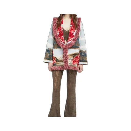 Hidden Bay Fringed Cardigan