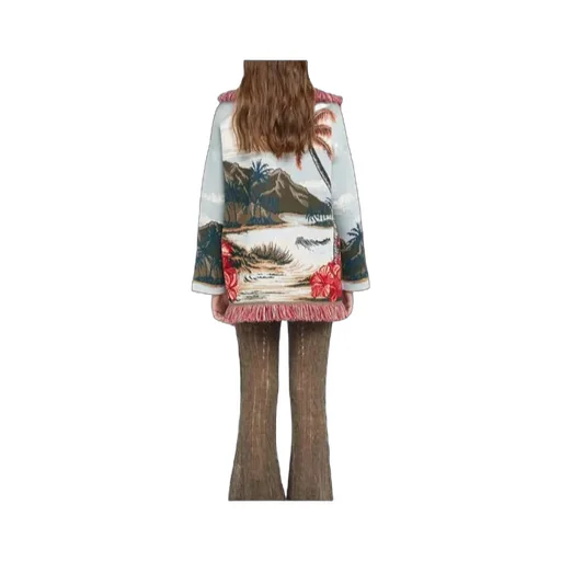 Hidden Bay Fringed Cardigan