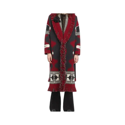 Icon Fringed Coat