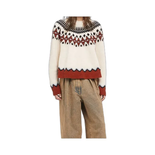 Fair Isle Patterned Wool Sweater