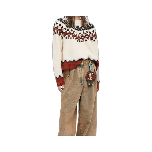 Fair Isle Patterned Wool Sweater