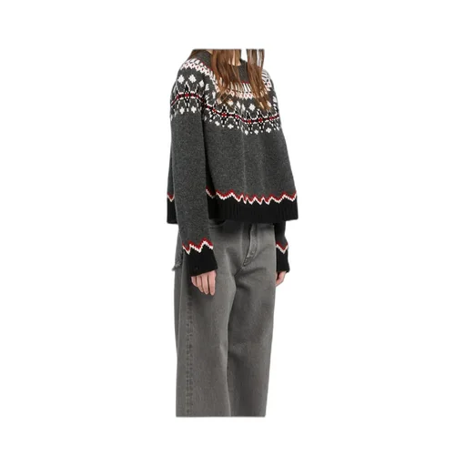 Fair Isle Pattern Sweater