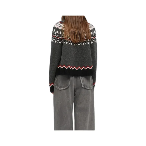 Fair Isle Pattern Sweater