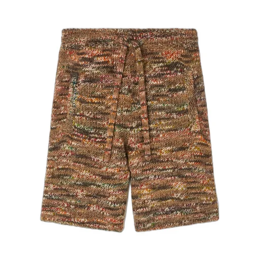Grunge Beat Knitted Shorts