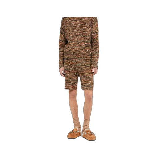 Grunge Beat Knitted Shorts