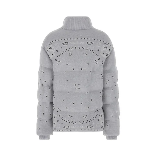 Bandana Printed Zip-Up Jacket