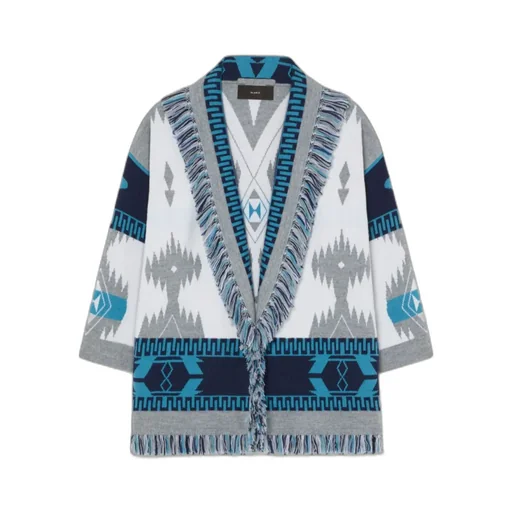 Icon Jacquard Belted Cardigan