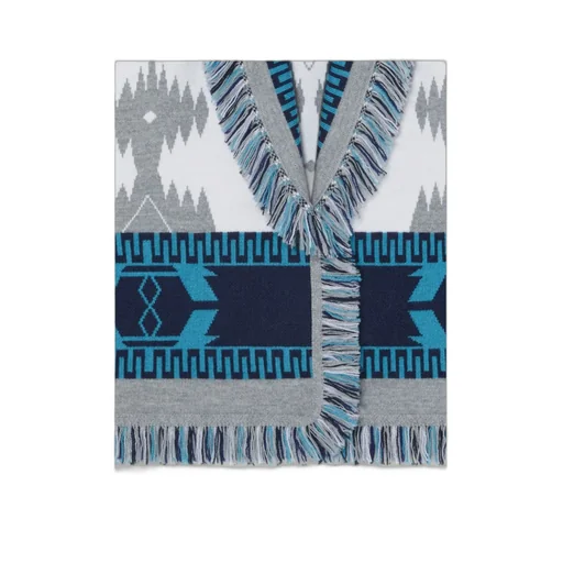 Icon Jacquard Belted Cardigan