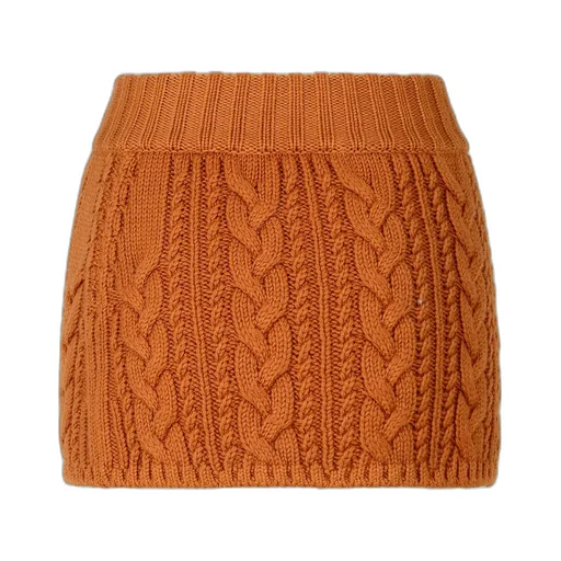Elasticated Waistband Mini Skirt