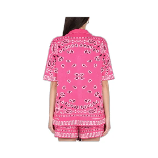 Paisley-Print Buttoned Shirt