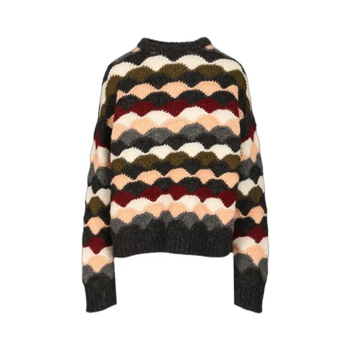 Shattered Stripes Sweater