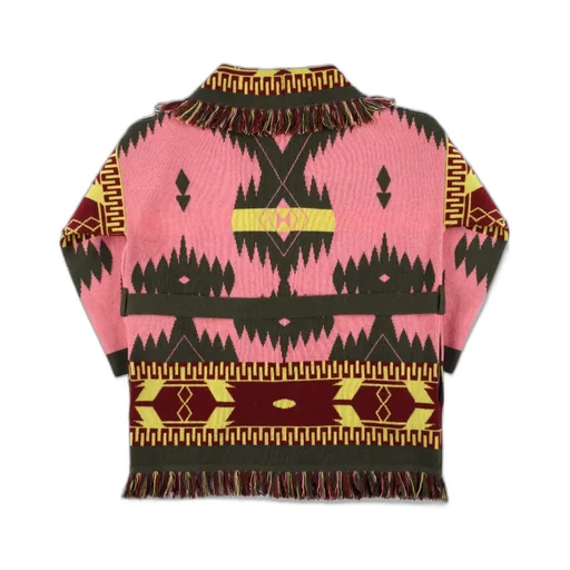 Icon Jacquard Cashmere Cardigan