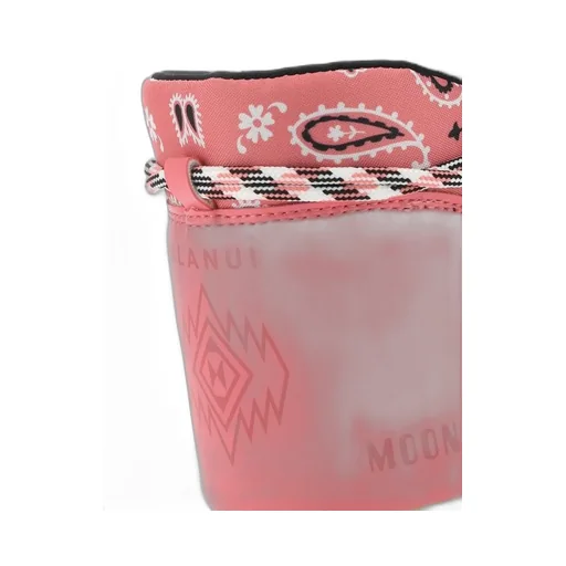 Bandana-Printed Round-Toe Boots