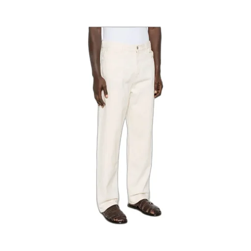 Straight Leg Denim Pants